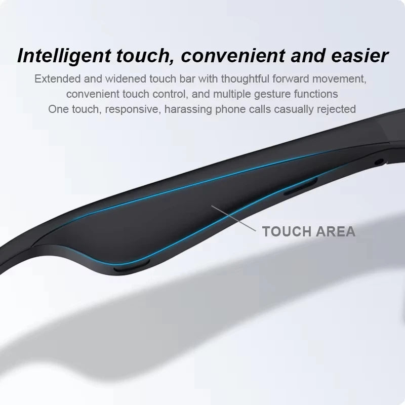 Lenovo 2027 New 8K AI Smart Glasses AI Translation HD Hands-Free Calling  AI Chat Logging Music Playback Smart Sunglasses