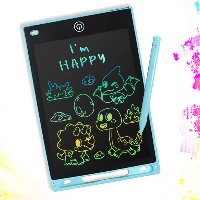 8.5” LCD Writing Tablet for Kids – Reusable Drawing & Handwriting Pad