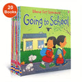 A set of 20 farm storybooks for reading and writing - suitable for early childhood education, bedtime stories, social and emotional learning, family education, classroom and library education, and resource room education.