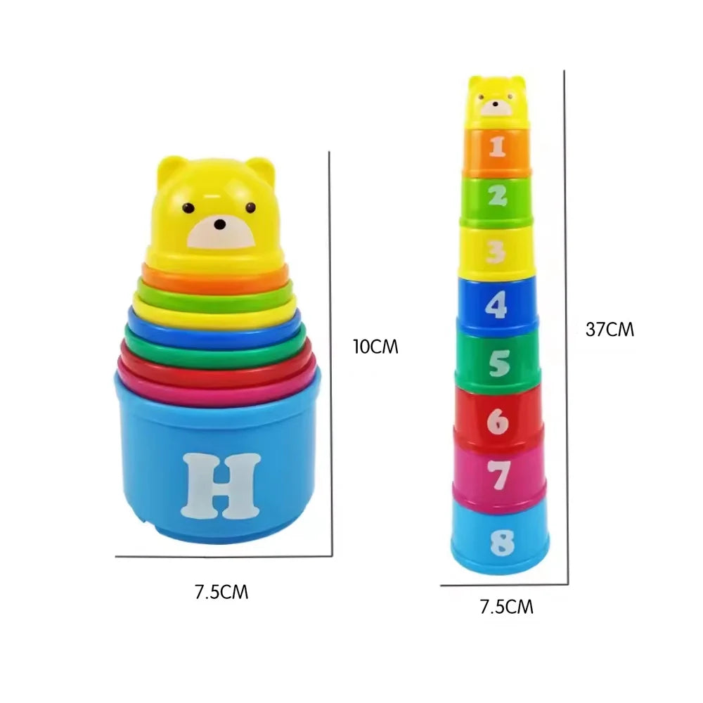 Speed Stacking Cup Challenge Game for Kids – Brain Training &amp; Hand-Eye Coordination Toy