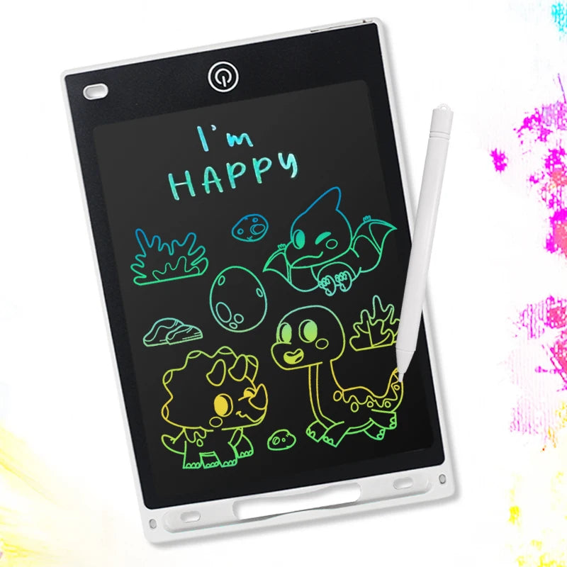 8.5” LCD Writing Tablet for Kids – Reusable Drawing & Handwriting Pad