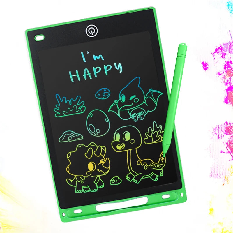 8.5” LCD Writing Tablet for Kids – Reusable Drawing & Handwriting Pad