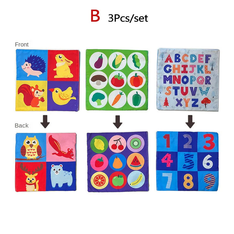 Montessori Sensory Tissue Box Toy for Babies | Soft Learning Activity Box