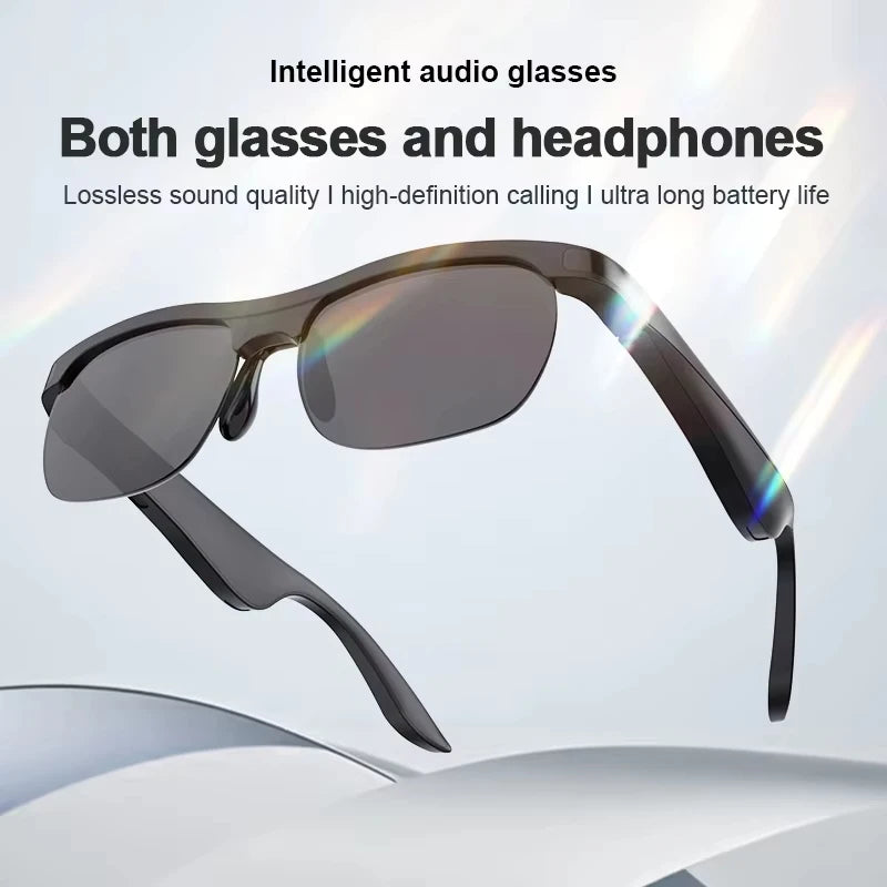 Lenovo 2027 New 8K AI Smart Glasses AI Translation HD Hands-Free Calling  AI Chat Logging Music Playback Smart Sunglasses