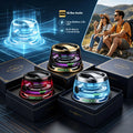 AI Smart Speaker with Magnetic Levitation, Smart Audio with Wireless Speakers And Dynamic RGB Lighting, High-fidelity Stereo Sound, HD Smart Display, Supports Making And Receiving Phone Calls, Portable Speaker -