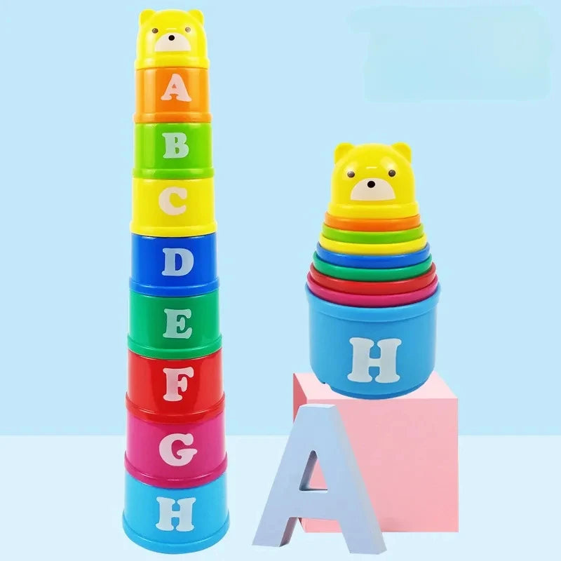 Speed Stacking Cup Challenge Game for Kids – Brain Training &amp; Hand-Eye Coordination Toy