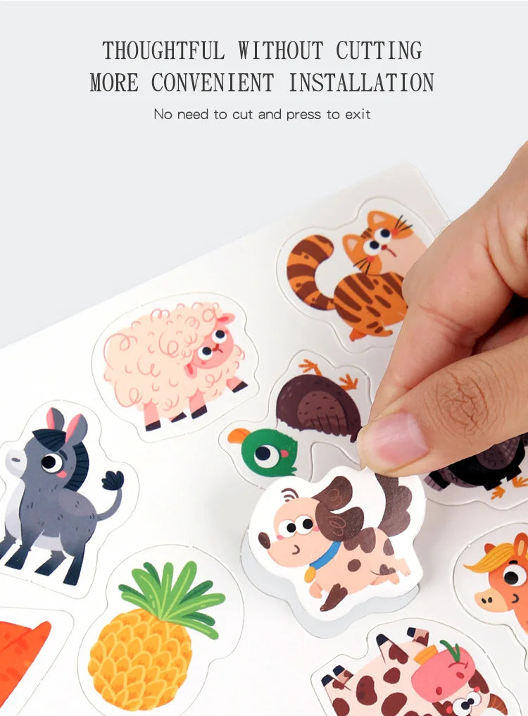 Montessori Busy Book for Toddlers | Reusable Learning Activity Book