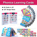 Montessori Phonics Learning Cards for Kids | English Flash Cards Set