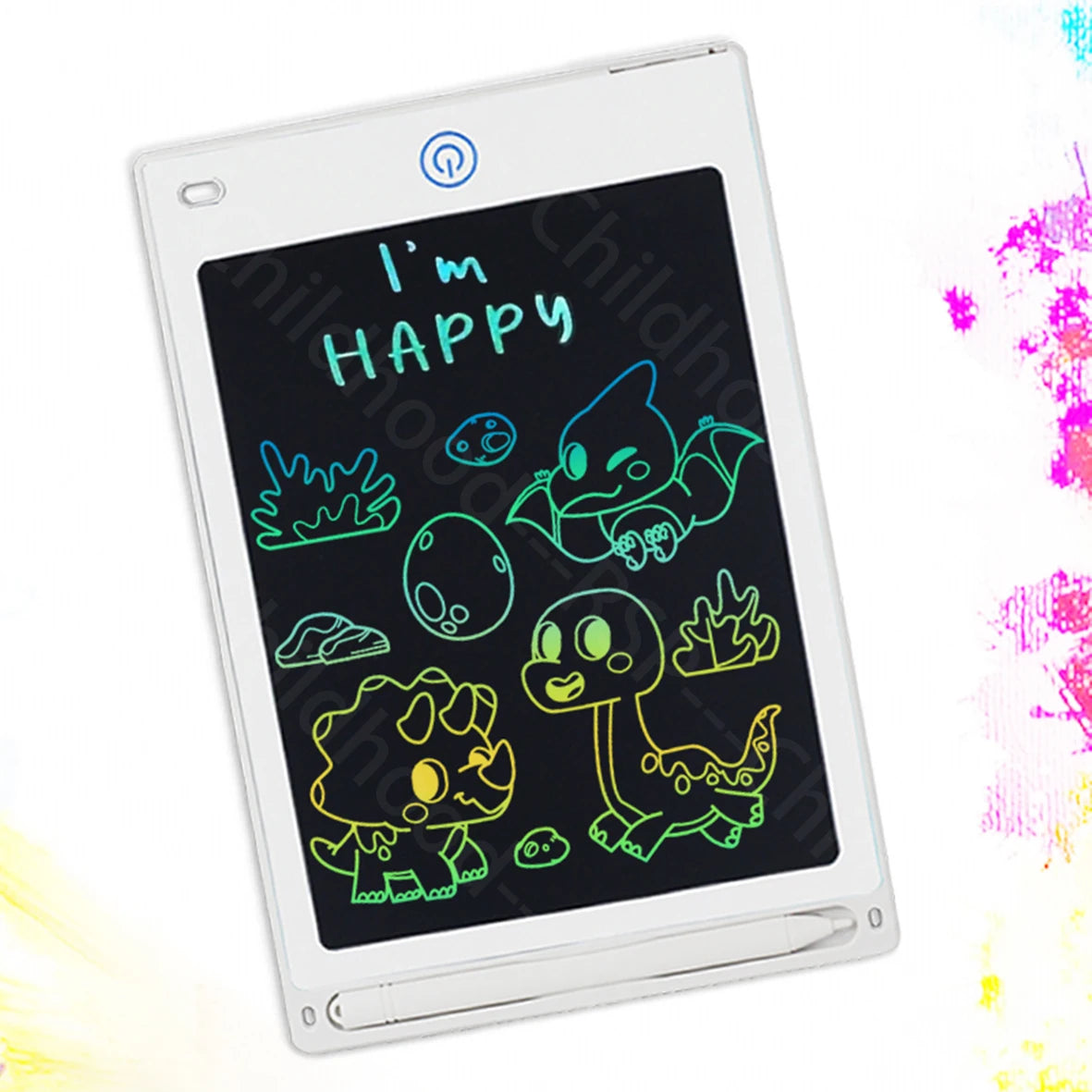 8.5” LCD Writing Tablet for Kids – Reusable Drawing & Handwriting Pad
