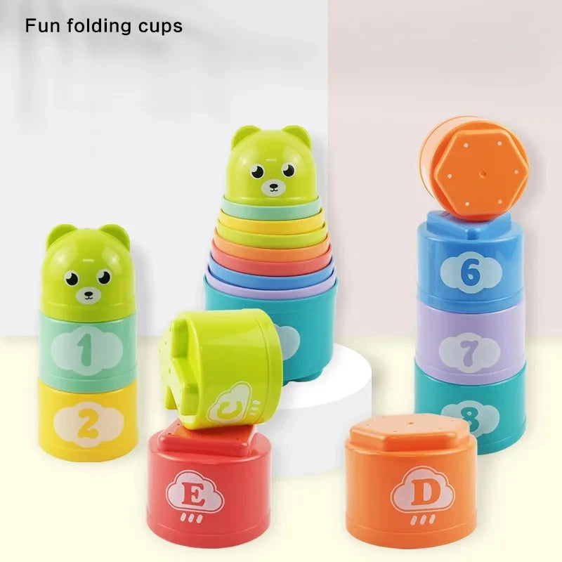 Speed Stacking Cup Challenge Game for Kids – Brain Training &amp; Hand-Eye Coordination Toy