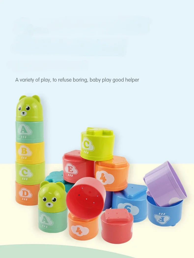 Speed Stacking Cup Challenge Game for Kids – Brain Training &amp; Hand-Eye Coordination Toy
