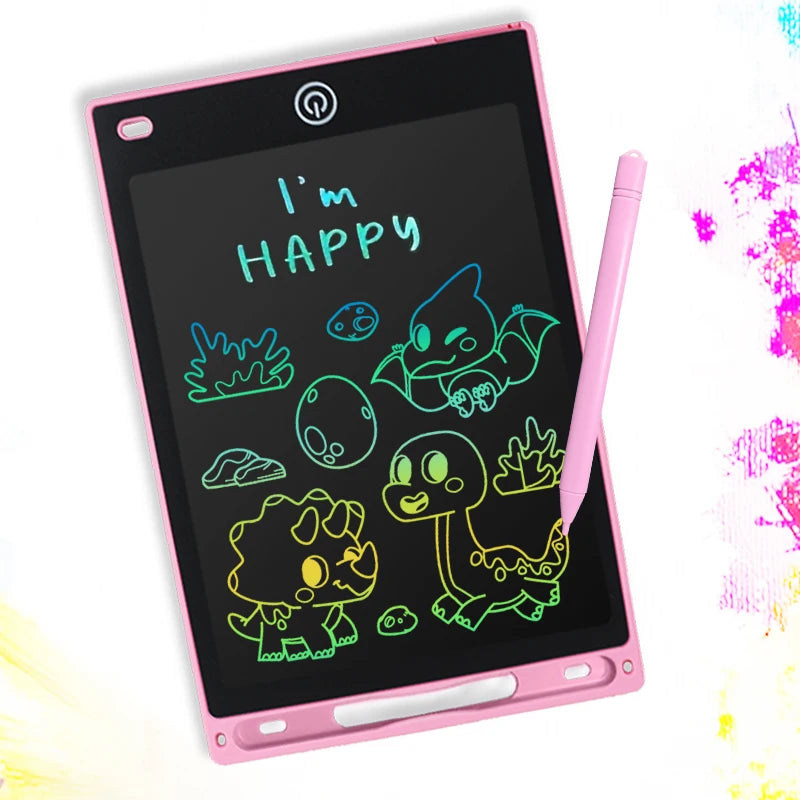 8.5” LCD Writing Tablet for Kids – Reusable Drawing & Handwriting Pad