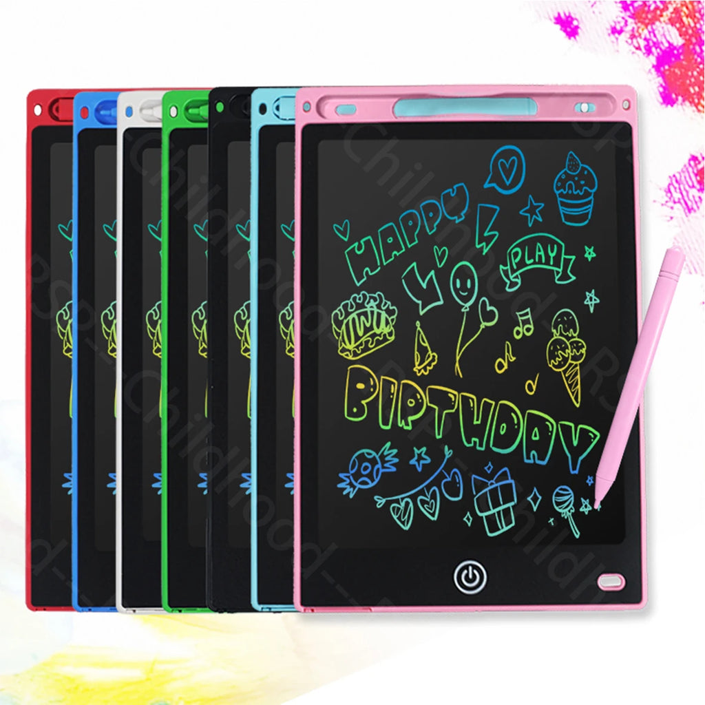 8.5” LCD Writing Tablet for Kids – Reusable Drawing & Handwriting Pad