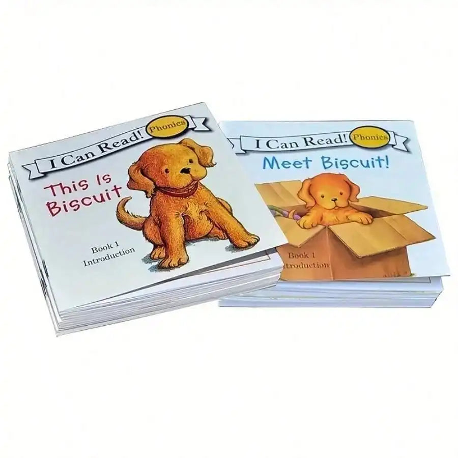 A set of 12 books: My First Grammar Book, Cookie Series Bedtime Stories, Early Reading Learning Books, Simple Visual Vocabulary Exercises, Grammar Learning Books, Word Games, Reading, Language Development. Foreign Language Le