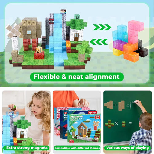 Creative Building Blocks Set for Kids – STEM Construction Toy, Compatible Plastic Brick Set for Boys &amp; Girls Ages 6+