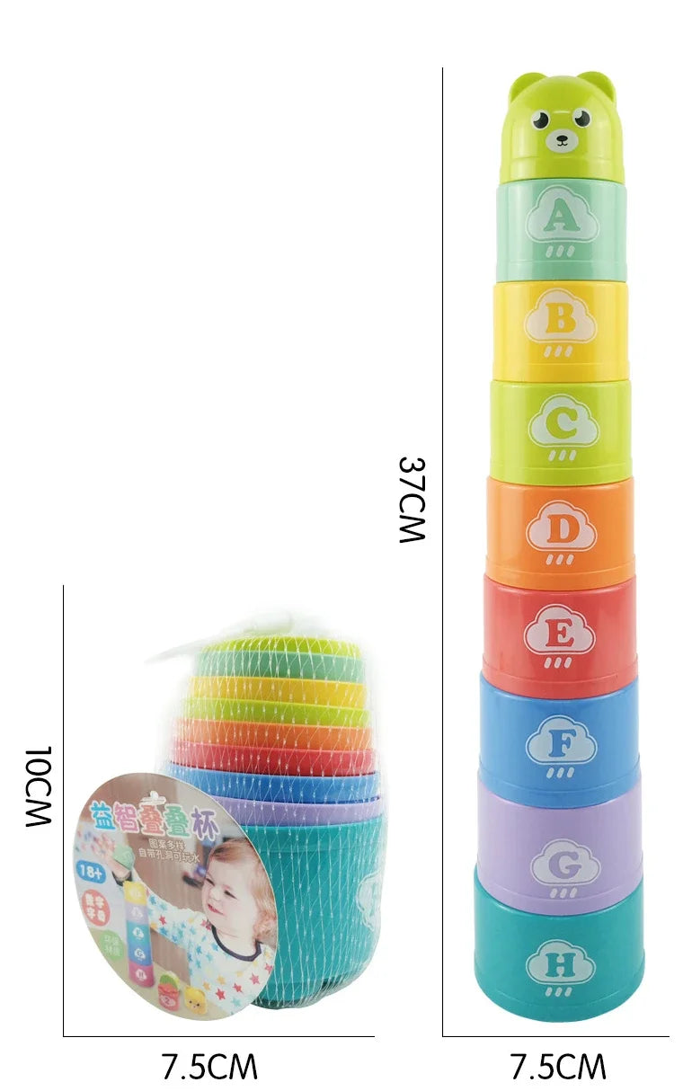 Speed Stacking Cup Challenge Game for Kids – Brain Training &amp; Hand-Eye Coordination Toy