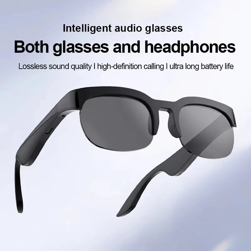 Lenovo 2027 New 8K AI Smart Glasses AI Translation HD Hands-Free Calling  AI Chat Logging Music Playback Smart Sunglasses