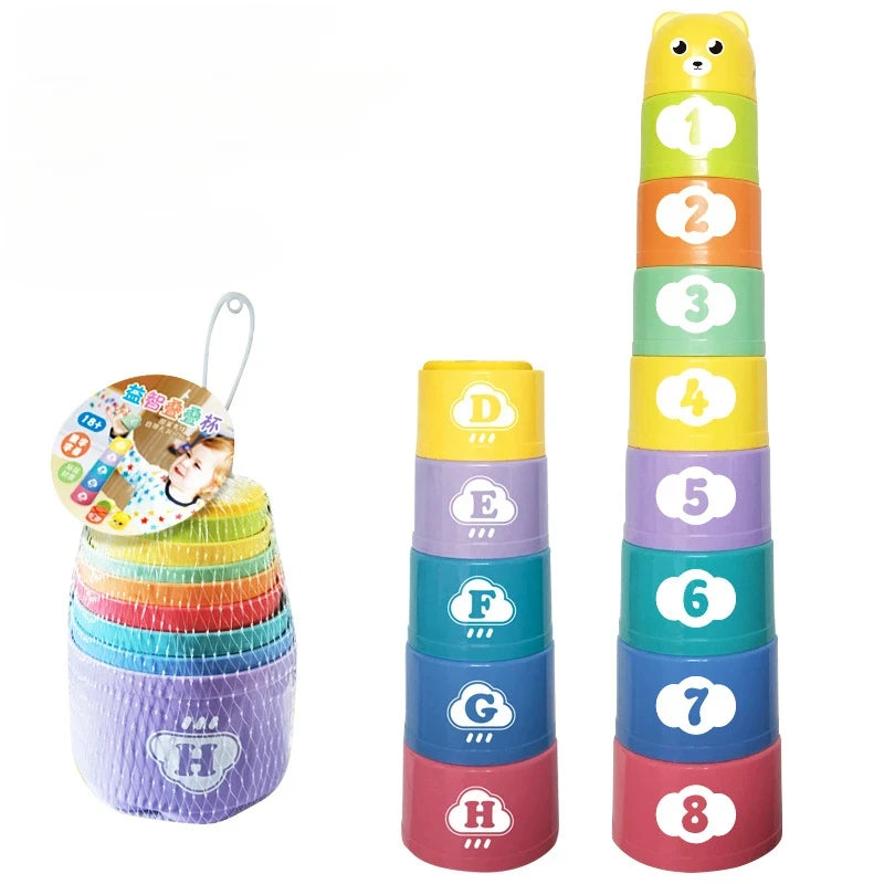 Speed Stacking Cup Challenge Game for Kids – Brain Training &amp; Hand-Eye Coordination Toy