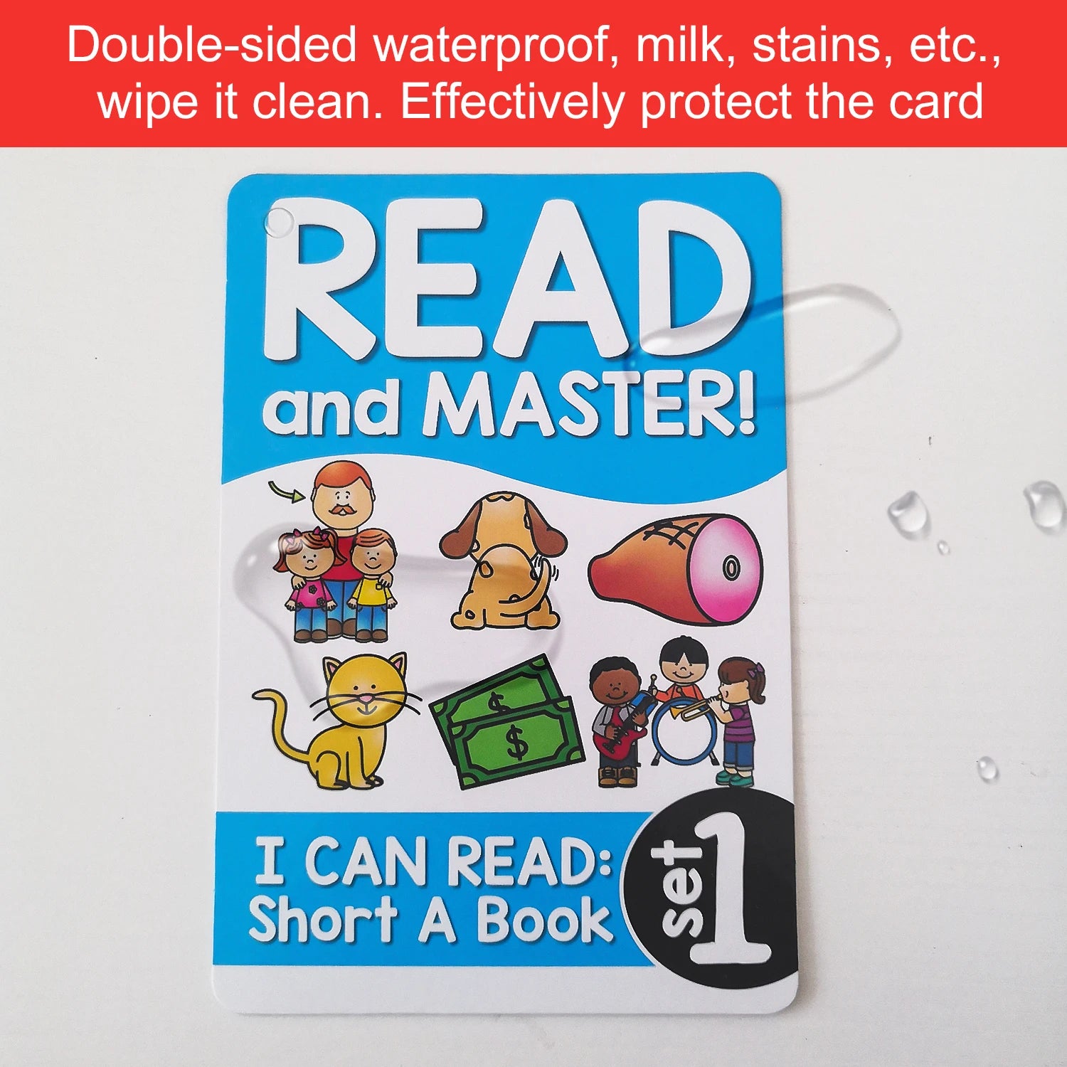 Montessori Phonics Learning Cards for Kids | English Flash Cards Set