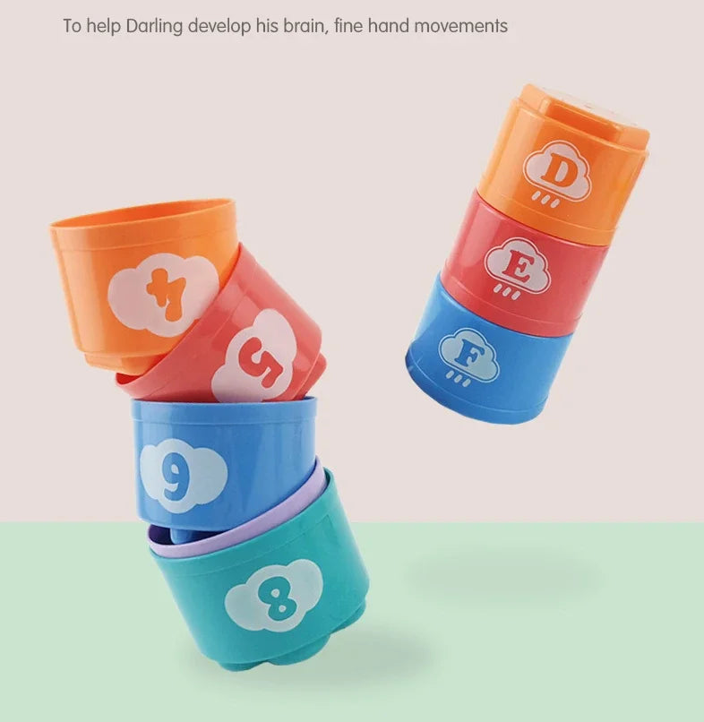 Speed Stacking Cup Challenge Game for Kids – Brain Training &amp; Hand-Eye Coordination Toy