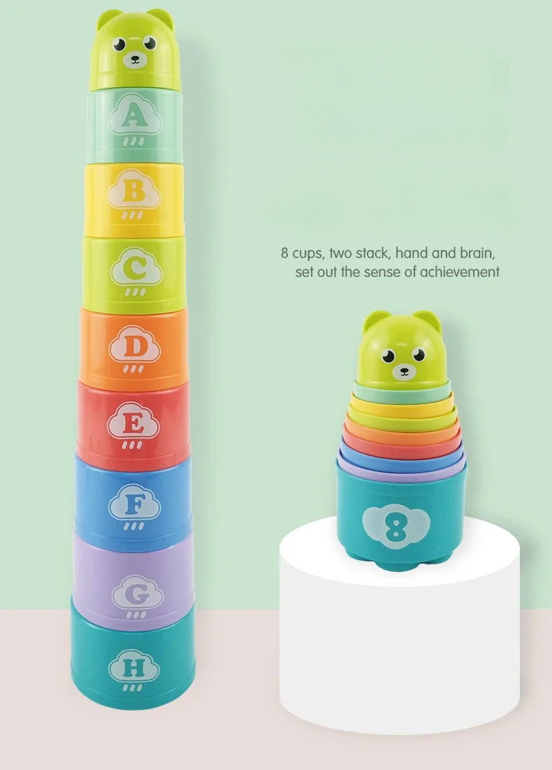 Speed Stacking Cup Challenge Game for Kids – Brain Training &amp; Hand-Eye Coordination Toy