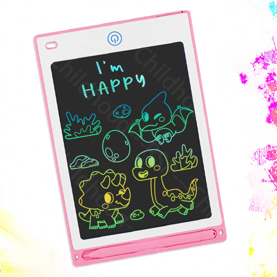 8.5” LCD Writing Tablet for Kids – Reusable Drawing & Handwriting Pad