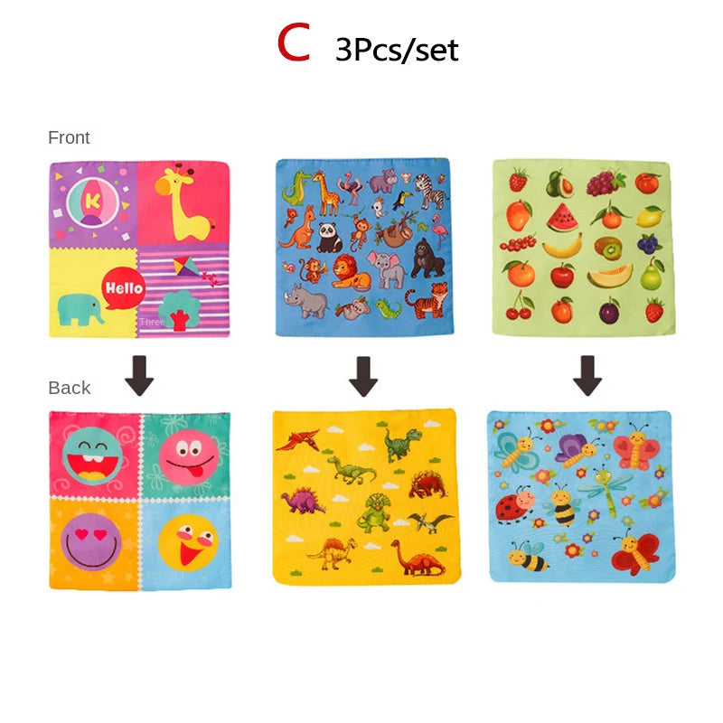 Montessori Sensory Tissue Box Toy for Babies | Soft Learning Activity Box